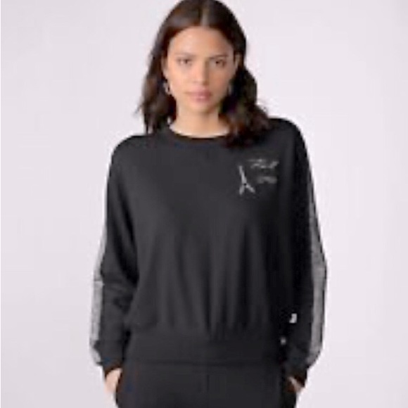 Karl Lagerfeld black crew neck- Size M - Picture 8 of 8